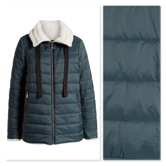 Bernardo Reversible Faux Shearling Puffer Jacket - Picture 3 of 12